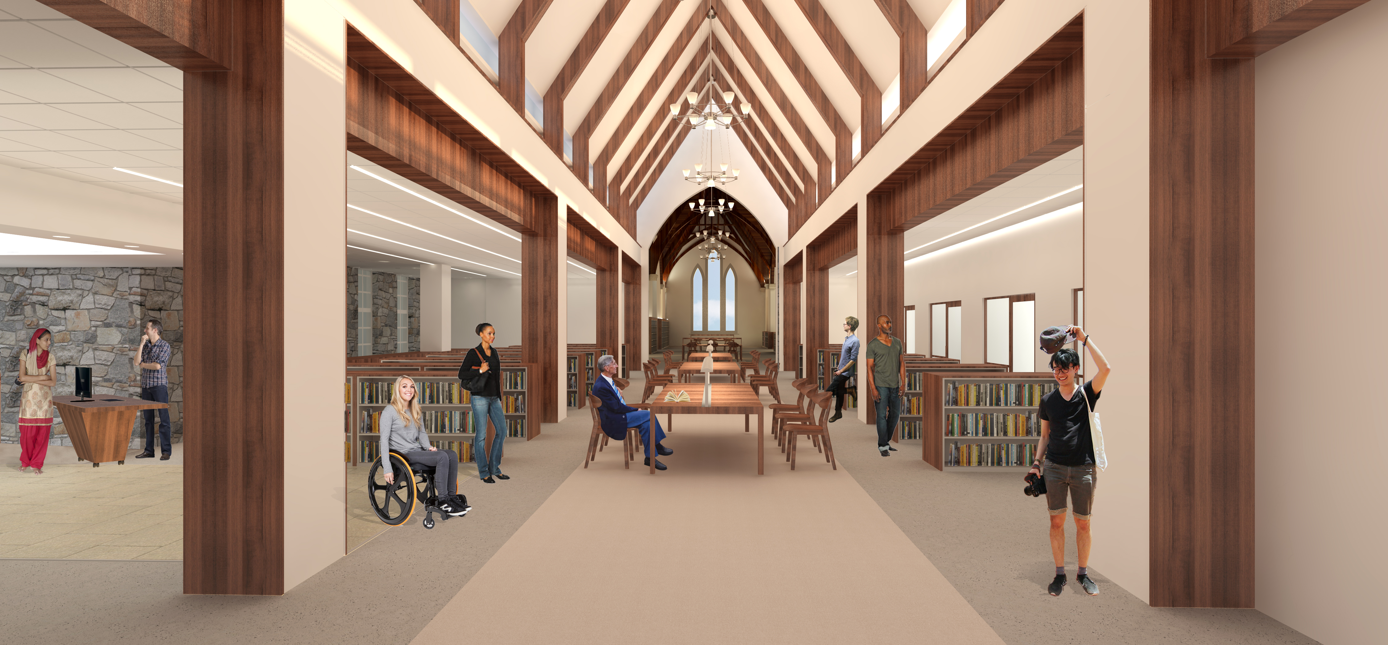 The New Lutnick Library at Haverford College