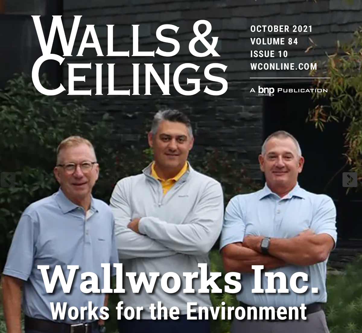 Wallworks Featured in Walls & Ceilings Magazine